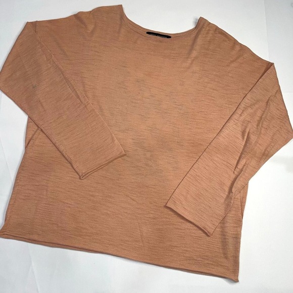 Skull Cashmere Womens Pink Cotton Floral Embroidered Graphic Back Top Size M - Picture 13 of 13